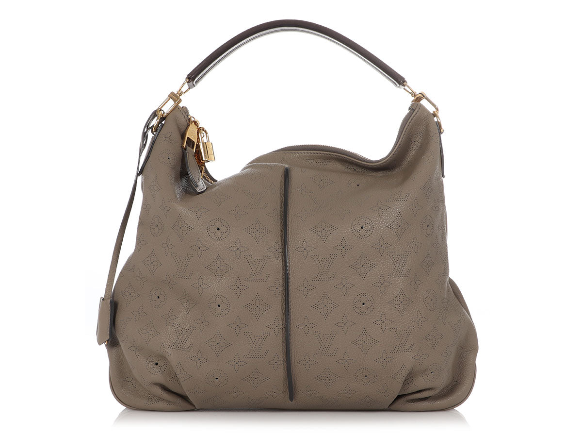 vuitton mahina leather handbags