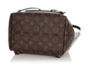 Louis Vuitton Black and Monogram Montsouris Backpack PM NM
