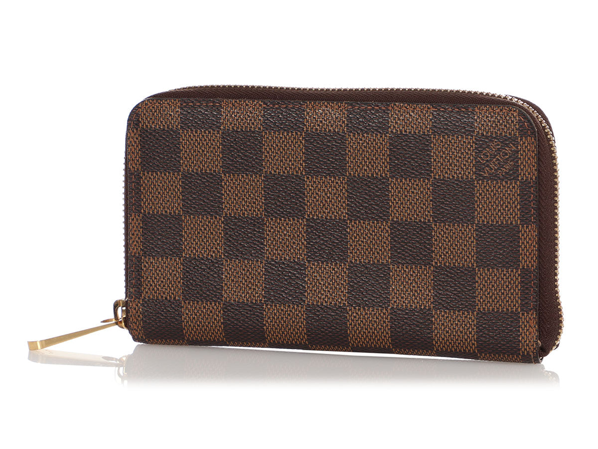 Louis Vuitton Damier Zippy Zip Around Long Wallet CA2017