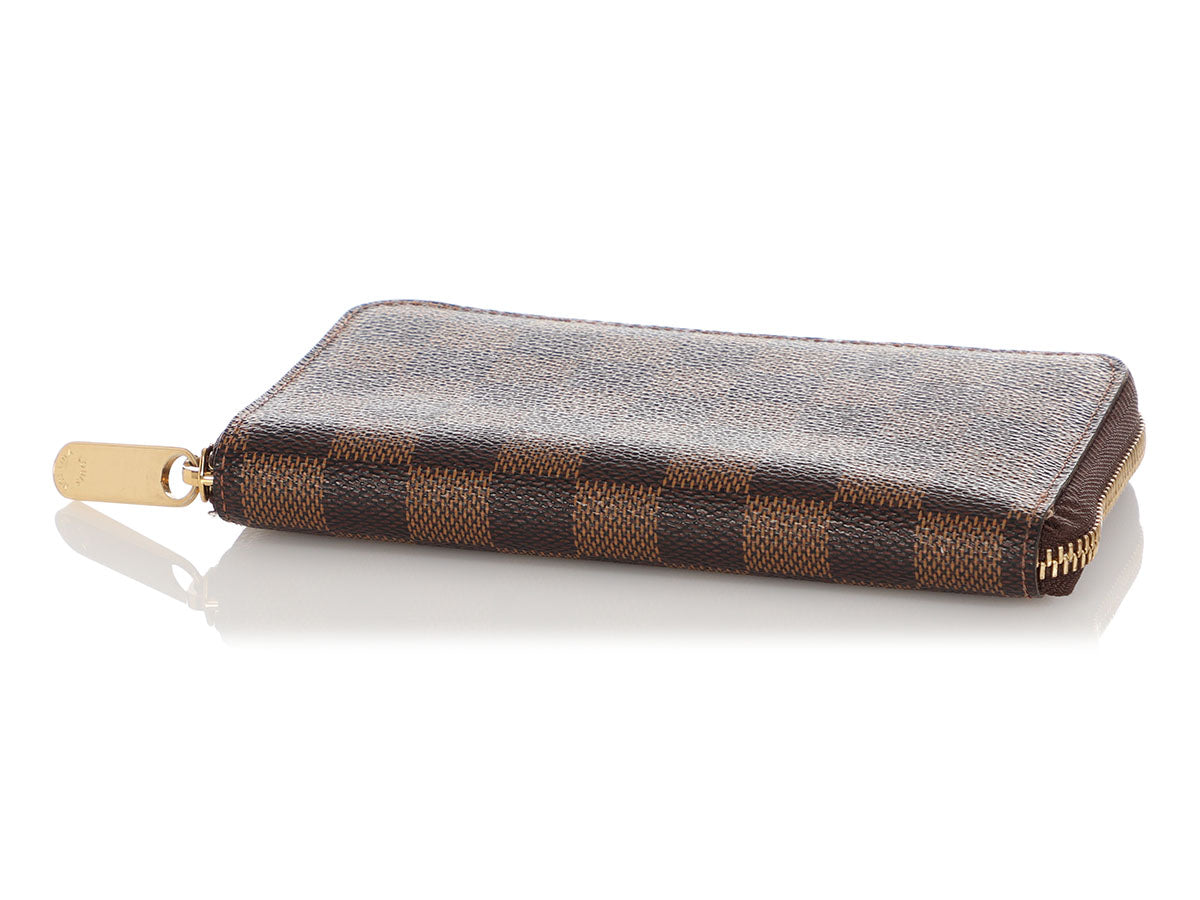 Louis Vuitton Zip Long Wallet Damier Ebene - THE PURSE AFFAIR