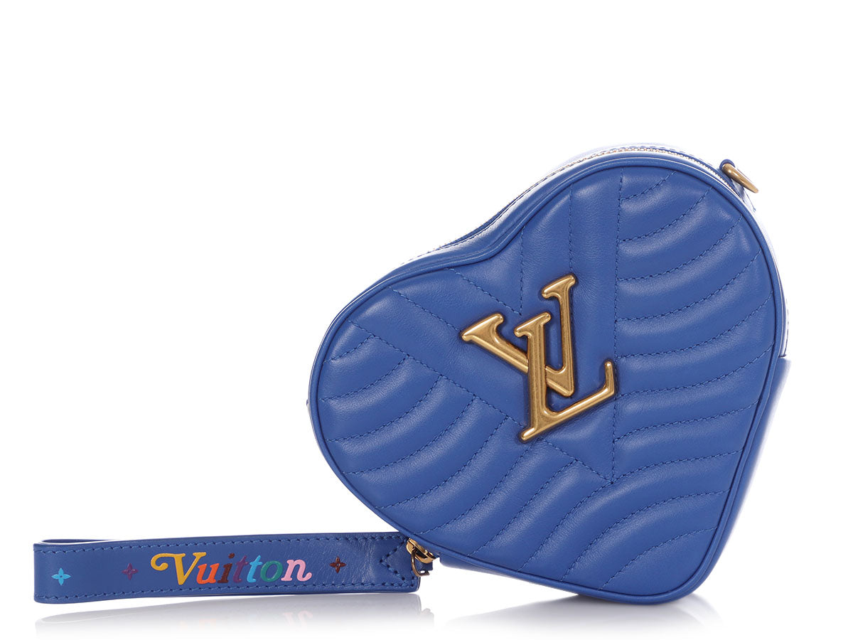 Louis Vuitton Neon Blue New Wave Heart Bag