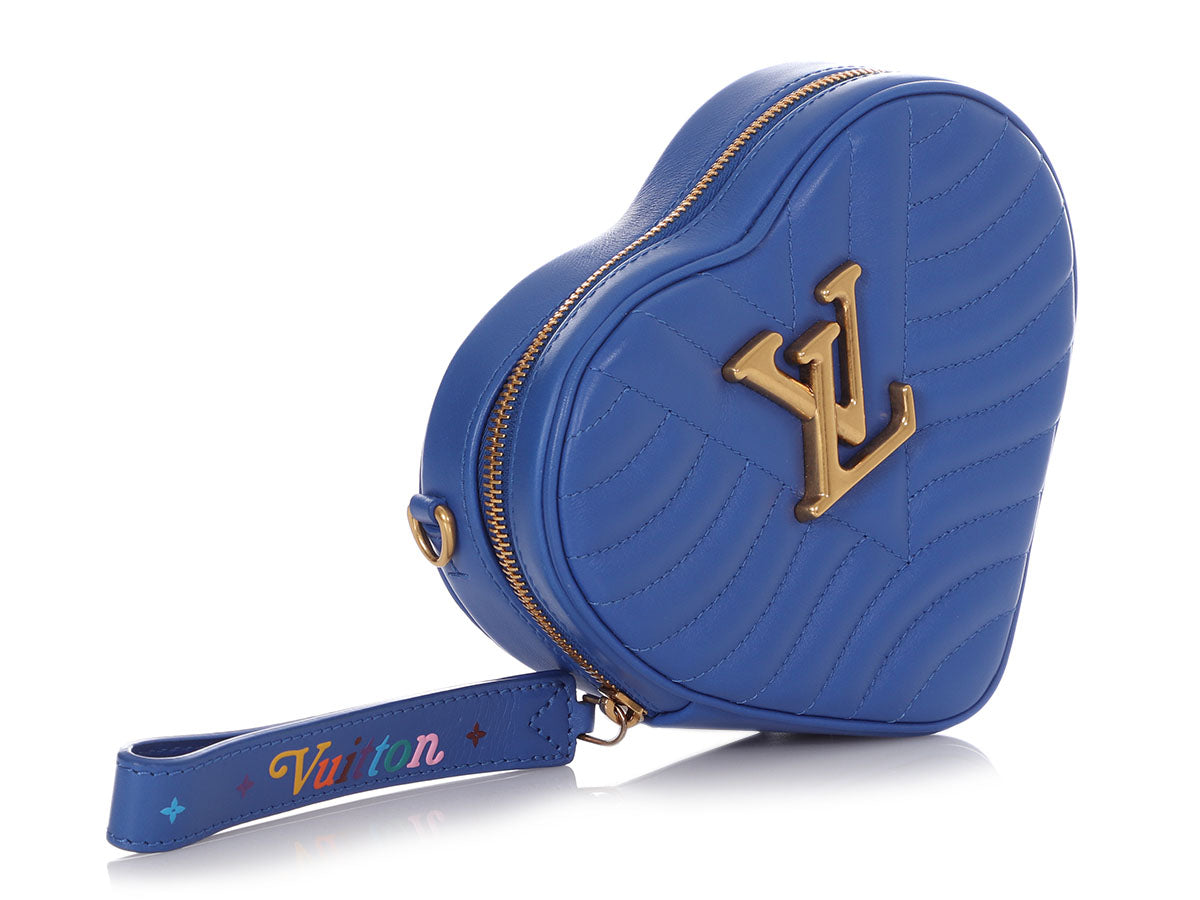 Louis Vuitton Neon Blue New Wave Heart Bag