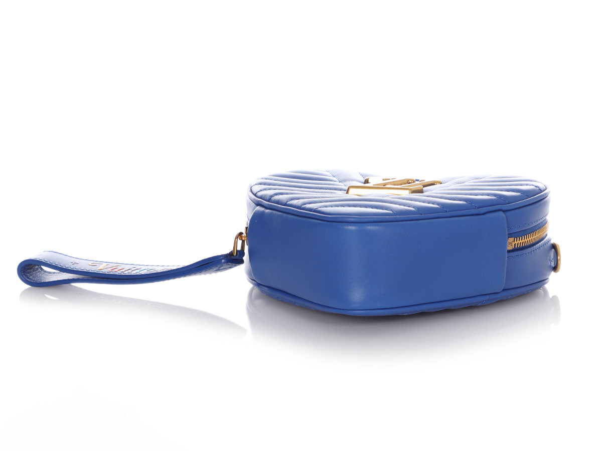 louis vuitton heart bag blue