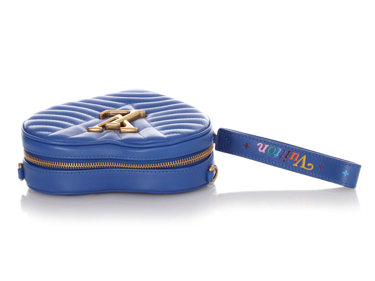 Louis Vuitton Neon Blue New Wave Heart Bag