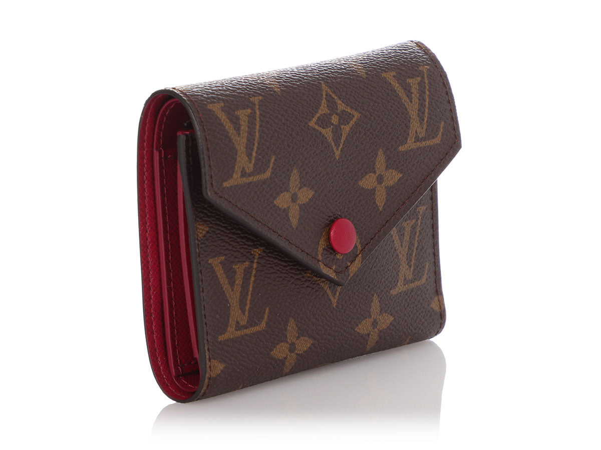 Louis Vuitton Victorine Wallet Monogram Fuchsia - NOBLEMARS