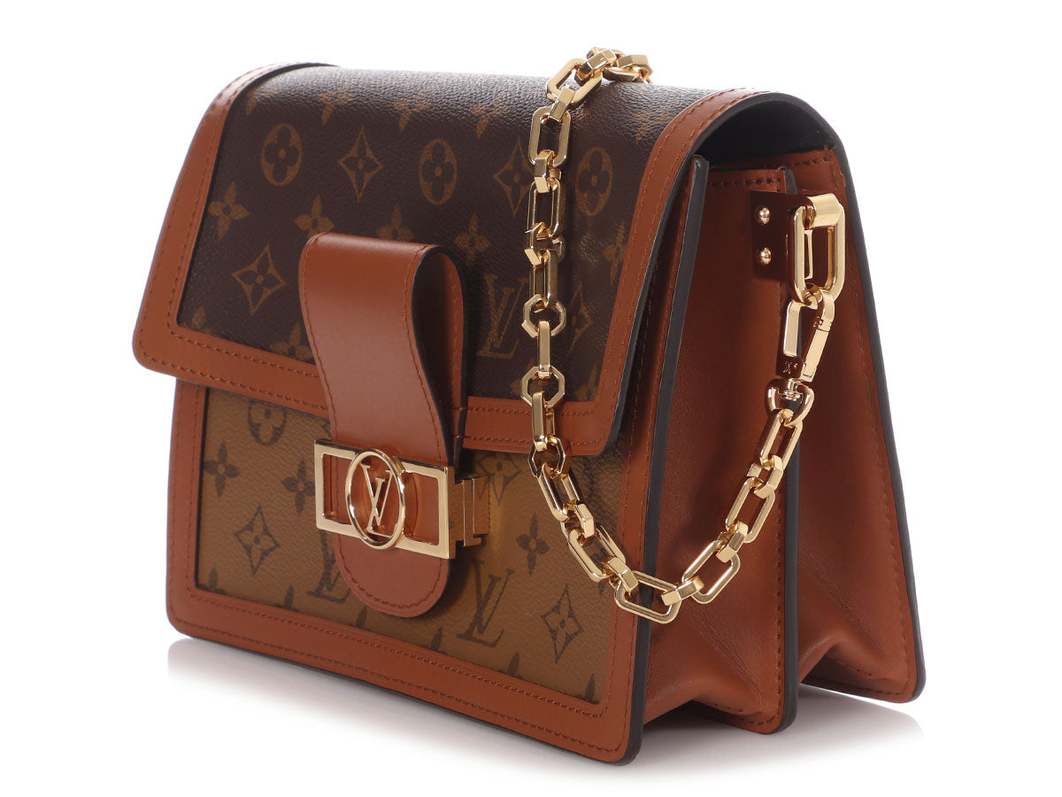 Louis Vuitton Dauphine mm Monogram Reverse autres Toiles Monogram