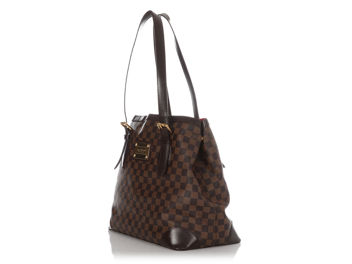 Louis Vuitton Damier Ebene Hampstead MM Tote - FINAL SALE (SHF-19125) –  LuxeDH