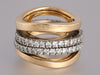 Mattioli 18K Gold Diamond Aspis Ring