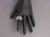 Mattioli 18K Gold Diamond Aspis Ring