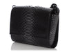 Nancy Gonzalez Black Python Carrie Evening Bag