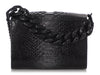 Nancy Gonzalez Black Python Carrie Evening Bag