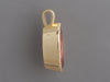 14K Yellow Gold Pink Tourmaline Marquise Pendant