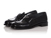 Prada Black Brushed Calfskin Loafers