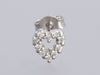 Roberto Coin 18K White Gold Diamond Tiny Treasures Heart Pierced Earrings