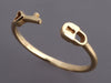 Bony Levy 14K Yellow Gold Lock and Key Open Ring