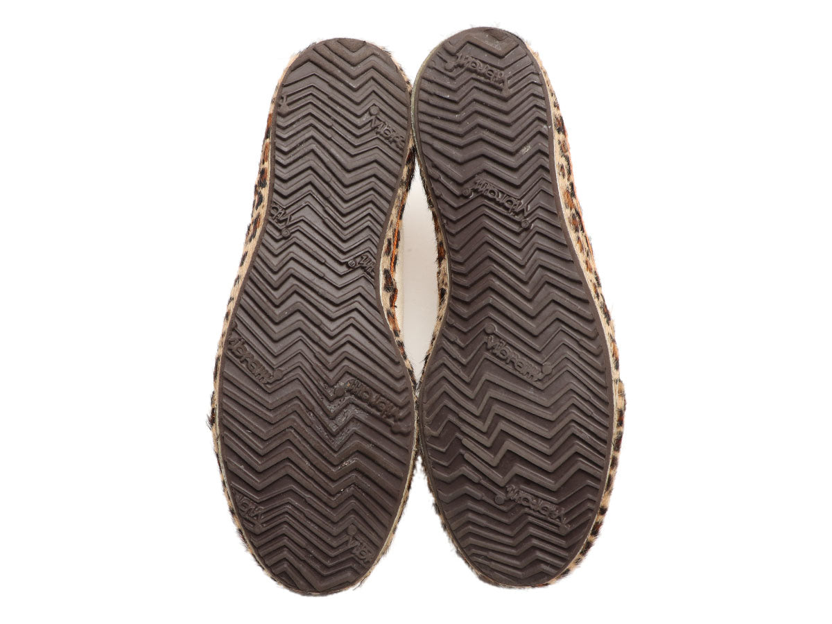 Louis Vuitton Leopard Dauphine Ballerina Flats - Ann's Fabulous