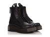 R13 Black Studded Single Stack Combat Boots