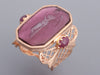 Tagliamonte 18K Rose Gold Venetian Intaglio and Nike Ring