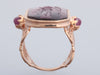 Tagliamonte 18K Rose Gold Venetian Intaglio and Nike Ring