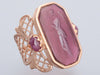 Tagliamonte 18K Rose Gold Venetian Intaglio and Nike Ring