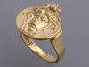 Tagliamonte 18K Yellow Gold Diamond Medusa Head Ring