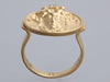 Tagliamonte 18K Yellow Gold Diamond Medusa Head Ring