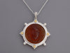 Tagliamonte Sterling Silver Venetian Medusa Cameo Pendant Necklace