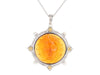 Tagliamonte Sterling Silver Venetian Medusa Cameo Pendant Necklace