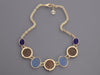 Tagliamonte Gold-Washed Sterling Silver Venetian Cameo and Roman Coins Necklace