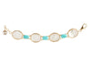 Tagliamonte 18K Yellow Gold-Plated Amazonite Cameo Bracelet