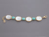 Tagliamonte 18K Yellow Gold-Plated Amazonite Cameo Bracelet