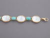 Tagliamonte 18K Yellow Gold-Plated Amazonite Cameo Bracelet
