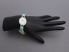 Tagliamonte 18K Yellow Gold-Plated Amazonite Cameo Bracelet