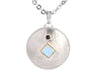 Tagliamonte Two-Tone Black Onyx and Venetian Glass Pendant Necklace