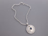 Tagliamonte Two-Tone Black Onyx and Venetian Glass Pendant Necklace