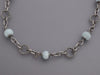 Tagliamonte Long Sterling Silver Milky Aquamarine Necklace