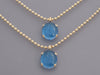 Tagliamonte 18K Gold-Plated Dual Blue Cameos Layered Necklace