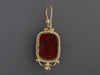 Tagliamonte 18K Gold-Plated Carved Jasper Pierced Drop Earrings