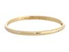 Tiffany & Co. 18K Yellow Gold Diamond Etoile Bangle Bracelet