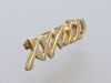 Tiffany & Co. Vintage 18K Yellow Gold Paloma Picasso XXXOOO Pin