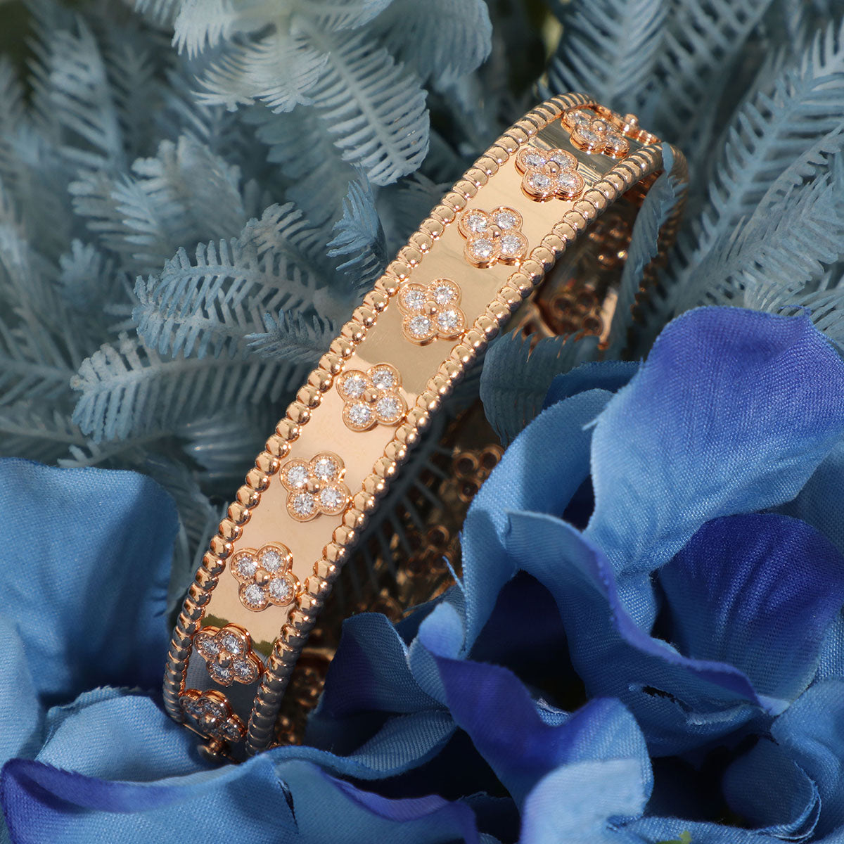 Perlée clovers bracelet, small model