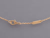 Van Cleef & Arpels 18K Rose Gold Pink Sapphire Diamond Frivole Necklace