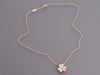 Van Cleef & Arpels 18K Rose Gold Pink Sapphire Diamond Frivole Necklace