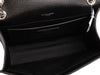 Saint Laurent Black Medium Grain de Poudre Envelope Chain Bag