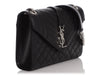 Saint Laurent Black Medium Grain de Poudre Envelope Chain Bag