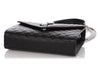 Saint Laurent Black Medium Grain de Poudre Envelope Chain Bag