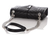 Saint Laurent Black Medium Grain de Poudre Envelope Chain Bag