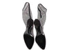 Saint Laurent Black Mesh and Rhinestone 68 Boots